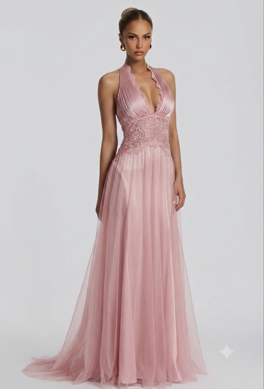 Abito Incanto Lasciati conquistare dall'eleganza fluida di un abito studiato per valorizzare ogni silhouette con una grazia senza tempo. Perfetto per le serate più esclusive, i gala e gli eventi indimenticabili.