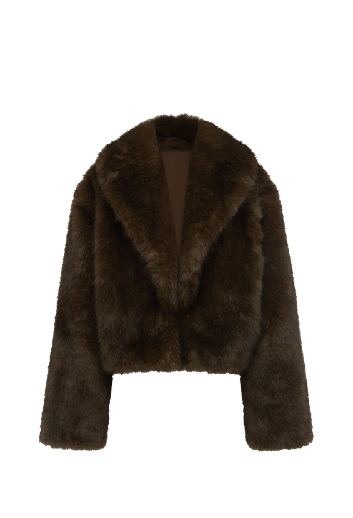 Giacca Crop in Ecopelliccia con Reverse Ampio in promozione.Morbidezza avvolgente e stile audace: il capospalla crop che trasforma ogni look serale in una dichiarazione di moda.